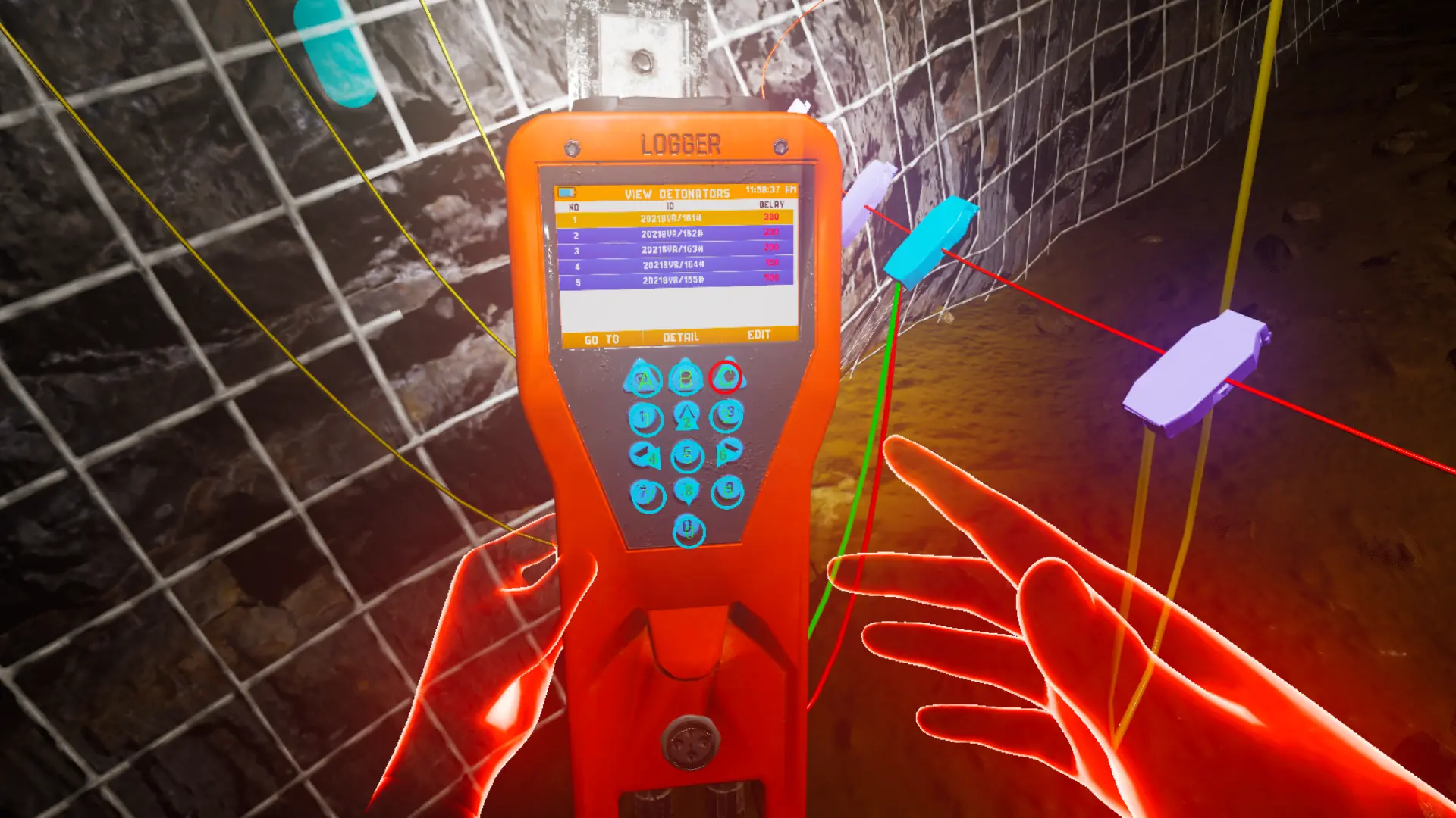 PTFI Bench Blasting SImulator